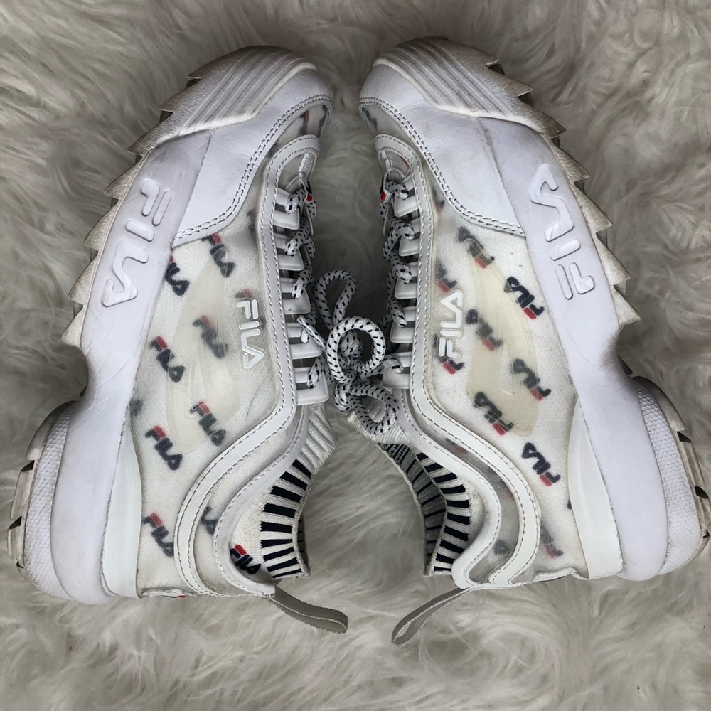 FILA Disruptor Monomesh 7.5 Sockfit Sneaker shoes platform shoes street wear - Picture 6 of 14